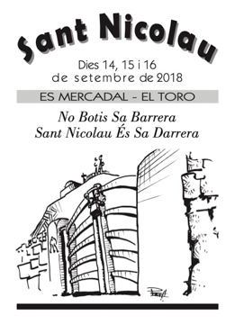 Poster Sant Nicolau 2018